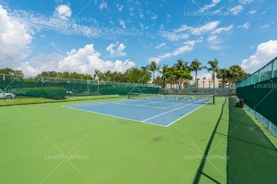 Tennis courts